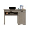 NicBex Computer Desk Modern Multifunctional Home Office Desks with Two Spacious Drawers, Open Shelf for Office, Study - 4 of 4