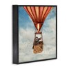 Stupell Industries Sloth in Hot Air Balloon, 17" x 17" - 3 of 4