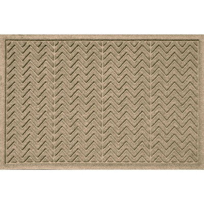 Bungalow Flooring 2'x3' WaterHog Chevron Indoor/Outdoor Doormat
