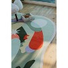 Lany Space Maggie Stephenson Unique Shaped Moongrove Community Pastel Rug - 3 of 3
