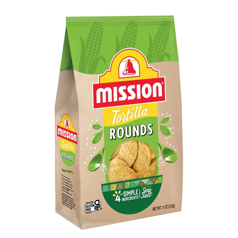 Mission Rounds Tortilla Chips - 11oz, 3 of 7
