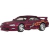 Nissan 240SX (S14) RHD Maroon with Graphics "The Fast and the Furious" (2001) Movie Diecast Model Car by Hot Wheels - 4 of 4