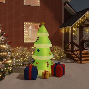 VidaXL Inflatable Christmas Tree with LEDs 94.5" - 1 of 4