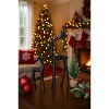 Transpac Set of 2 Iron Reindeer Figurines Black Metal Christmas Tabletop Decor for Holiday Celebrations and Gift Giving - 2 of 4