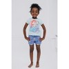 Disney Classics Princess Lilo & Stitch Winnie the Pooh Floral Girls T-Shirt and Chambray Shorts Outfit Set Toddler - 2 of 4