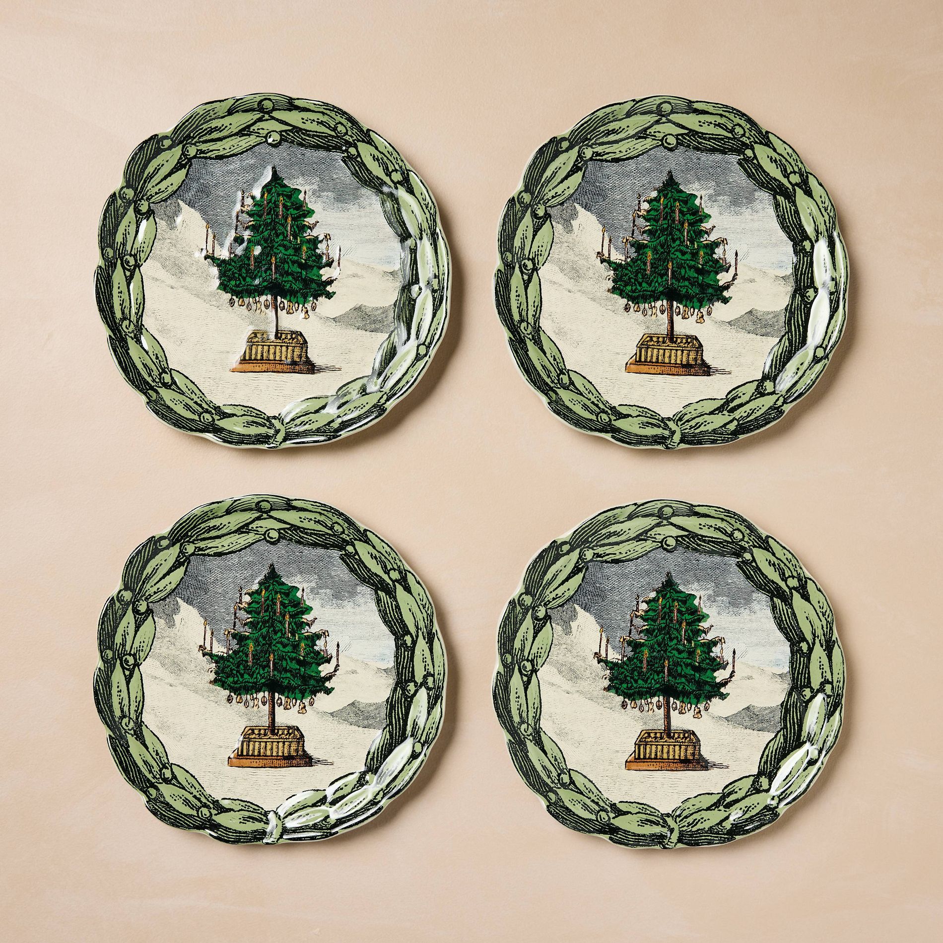 John Derian for Target Stoneware 4pk Appetizer Plates