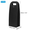 Unique Bargains Foldable Reusable Leather Wine Gift Bags for Picnic Party 2 Pcs - 2 of 4