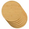 vidaXL Chopping Boards 6 pcs 15.7 in.x0.6 in. Bamboo - 3 of 4