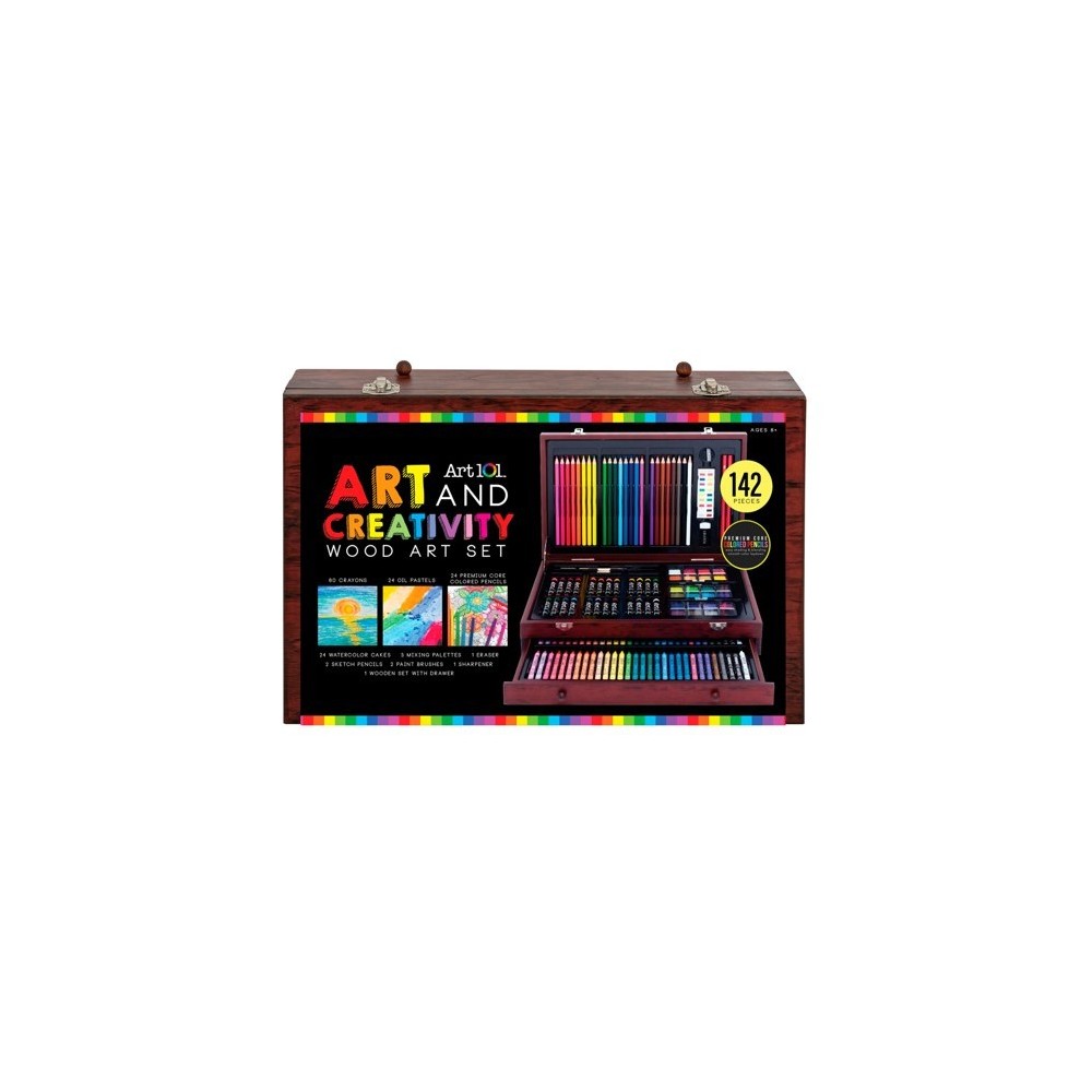 Art 101 Artist's Suite - 156 pc. Painting and Drawing Set