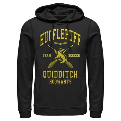 Men's Harry Potter Hufflepuff Quidditch Seeker Pull Over Hoodie