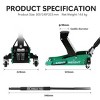 Syemin Lift Jacks Floor Jack 1.5 Ton Hydraulic Low Profile Car Jack, Lightweight Service Jack with Quick Lift Dual Pump, Green, 44.88"*14.6"*13.4" - 3 of 4