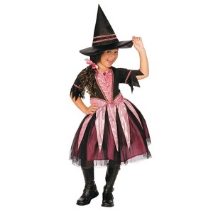 Living Fiction Girls' Sparkle Witch Dress Costume - 1 of 1