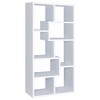 NicBex Modern 8-Shelf Bookshelf with Open Shelves,71" Tall MDF Book Rack for Bedroom,Living Room,White - 2 of 4