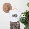 Simply Sage Market Women's Here's Your One Chance Short Sleeve Graphic Tee - 3 of 3