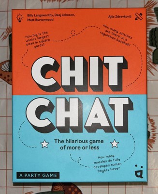 Helvetiq Chit Chat | Gioco Di Carte Cooperativo A Squadre | Per 4-10 Giocatori | Età 8+ | 15 Minuti A Partita