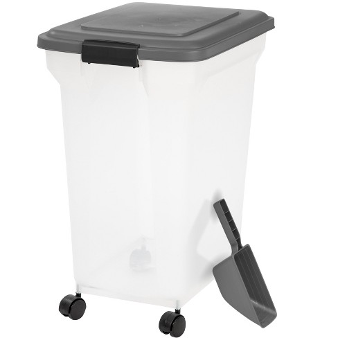 Pet Food Storage Tub With Built-in Scoop - 20lbs - Up & Up™ : Target