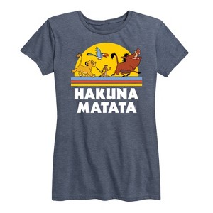 Women's - Disney - Hakuna Matata Short Sleeve Graphic T-Shirt - 1 of 4