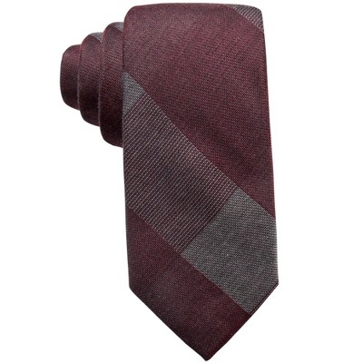 Ryan Seacrest Mens Addison Plaid Self-tied Necktie