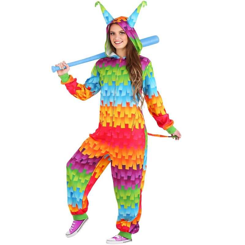HalloweenCostumes.com Pinata Party Costume for Adults, 5 of 7