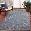 Liora Manne Carmel  Indoor/Outdoor Rug  Navy.. - 2 of 4