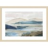 Amanti Art Misty Blue Mountains by Allison Pearce Wood Framed Wall Art Print - 3 of 4