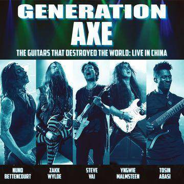 Steve Vai - Generation Axe: Guitars That Destroyed That World- Live In China (CD)