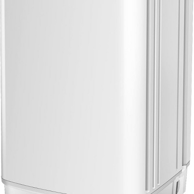 HOMDOX 2.4 Cu.ft Portable Washer 17.8 lbs Capacity Full Automatic Washing Machine with Drain Pump 10 Wash Programs & LED Display for AP/RV/Dorm/Home