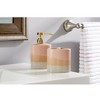 Saturday Knight Ltd Alanya Blush And Nautral Bath Toothbrush Holder - 4.25x2.31x4.49", Blush - 4 of 4