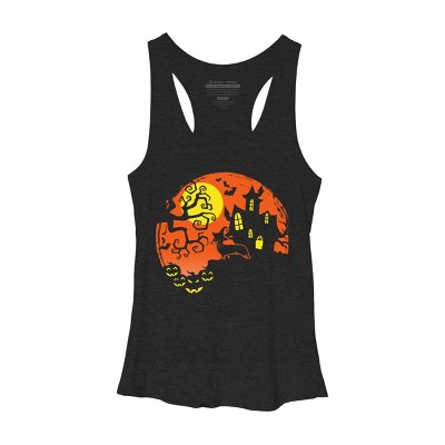 Women's Design By Humans Funny Dachshund Dog Lovers Gifts Halloween Party Costume Gift By lukesstore Racerback Tank Top
