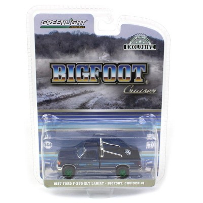 1/64 1987 Ford F-250 XLT Lariat Bigfoot Cruiser 1 Scherer Truck Greenlight CHASE 30433-GREEN
