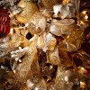 15'L Sullivans Christmas Gold On Gold Brocade Ribbon, Gold - 3 of 3