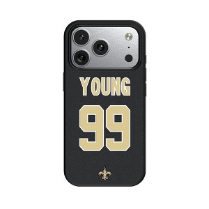 NFL New Orleans Saints Players Game Tactic MagSafe Compatible Cell Phone Case for Apple iPhone 17 Series - 1 of 4