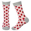Circle Diamond Geometric Patterned Socks (Men's Sizes Adult Large) from the Sock Panda - 2 of 3
