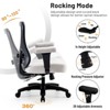 TiramisuBest Large Light Grey Mesh Ergonomic Executive Chair for Heavy Duty People - 4 of 4
