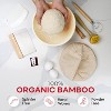 Swice 9-Inch Round Bread Proofing Basket Kit, Hand-Woven Rattan, Complete Starter Set - 3 of 4