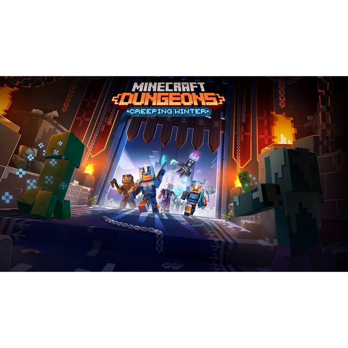 Minecraft Dungeons: Creeping Winter - Nintendo Switch (Digital)