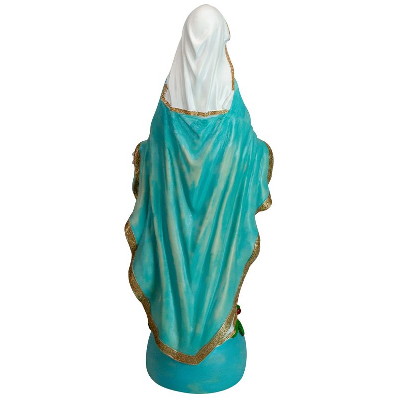 Northlight 26" Virgin Mary Religious Outdoor Garden Statue, 4 of 5