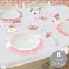 Big Dot of Happiness Sweet 16 - 16th Birthday Party Paper Charger & Table Decorations Chargerific Kit for 8 - 2 of 4