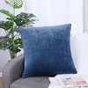 PiccoCasa Chenille Throw Soft Decorative Cushion Water Repellent Couch Pillowcase - image 2 of 4