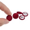 Unique Bargains Cloth Covered Aluminum Sewing Buttons 20 Pcs - 4 of 4