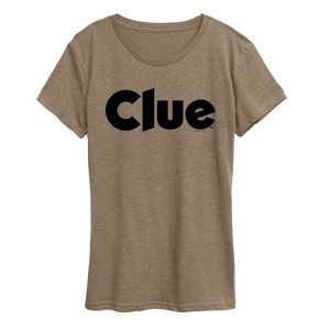 Women's - Clue - Clue Logo Short Sleeve Graphic T-Shirt - 1 of 3