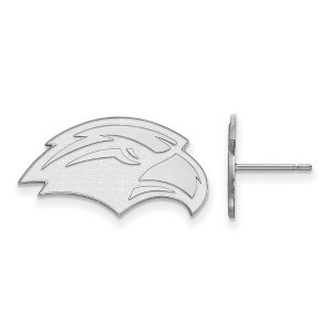 Black Bow Jewelry Sterling Silver Southern Mississippi Golden Eagles NCAA Post Earrings - 1 of 3