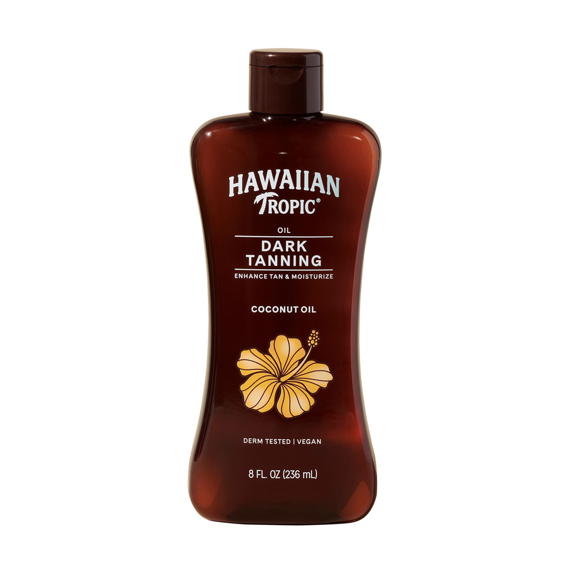 Hawaiian Tropic Dark Tanning Oil - 8oz: Whole Body, Tropical Scent, Tanning Lotions and Oils