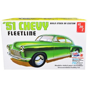 Skill 2 Model Kit 1951 Chevrolet Fleetline 2-in-1 Kit 1/25 Scale Model by AMT - 1 of 4