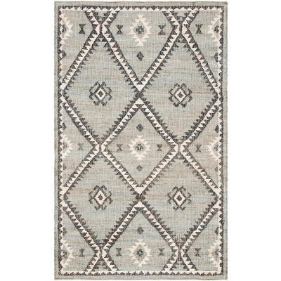 Kilim Klm755 Hand Woven Area Rug - Ivory/grey - 5'x8' - Safavieh : Target