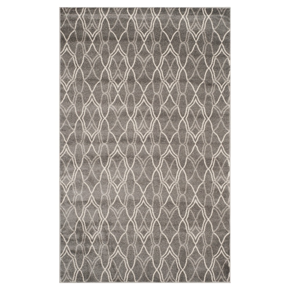 Toulouse 5'x8' Indoor/Outdoor Rug - Gray - Safavieh
