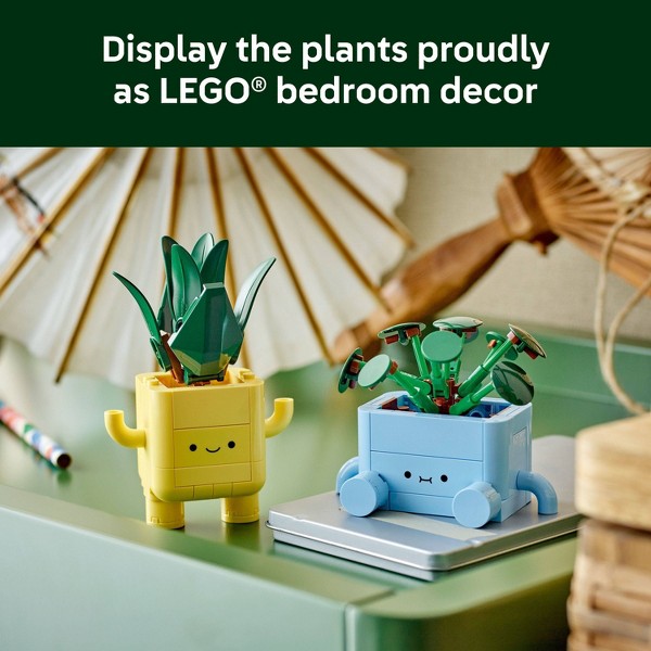LEGO Botanicals Plantas Felices Juguete para Niños 9+ 10349 5