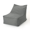 Lyngins Waterproof Fabric Bean Bag Sofas for Kids and Adults,Comfy Armless Lazy Chairs with Shredded Foam for Living Room - 4 of 4