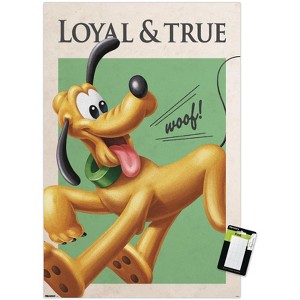 Trends International Disney Pluto: Good Old Days - Loyal & True Unframed Wall Poster Prints - 1 of 4