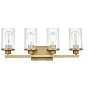 Elegant Lighting Thane 25 inch Wall Sconce in Satin Gold - 1 of 4